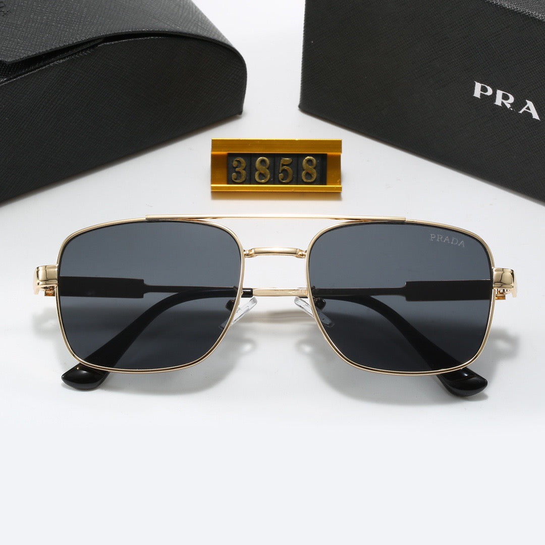 5-color fashionable PR letter sunglasses