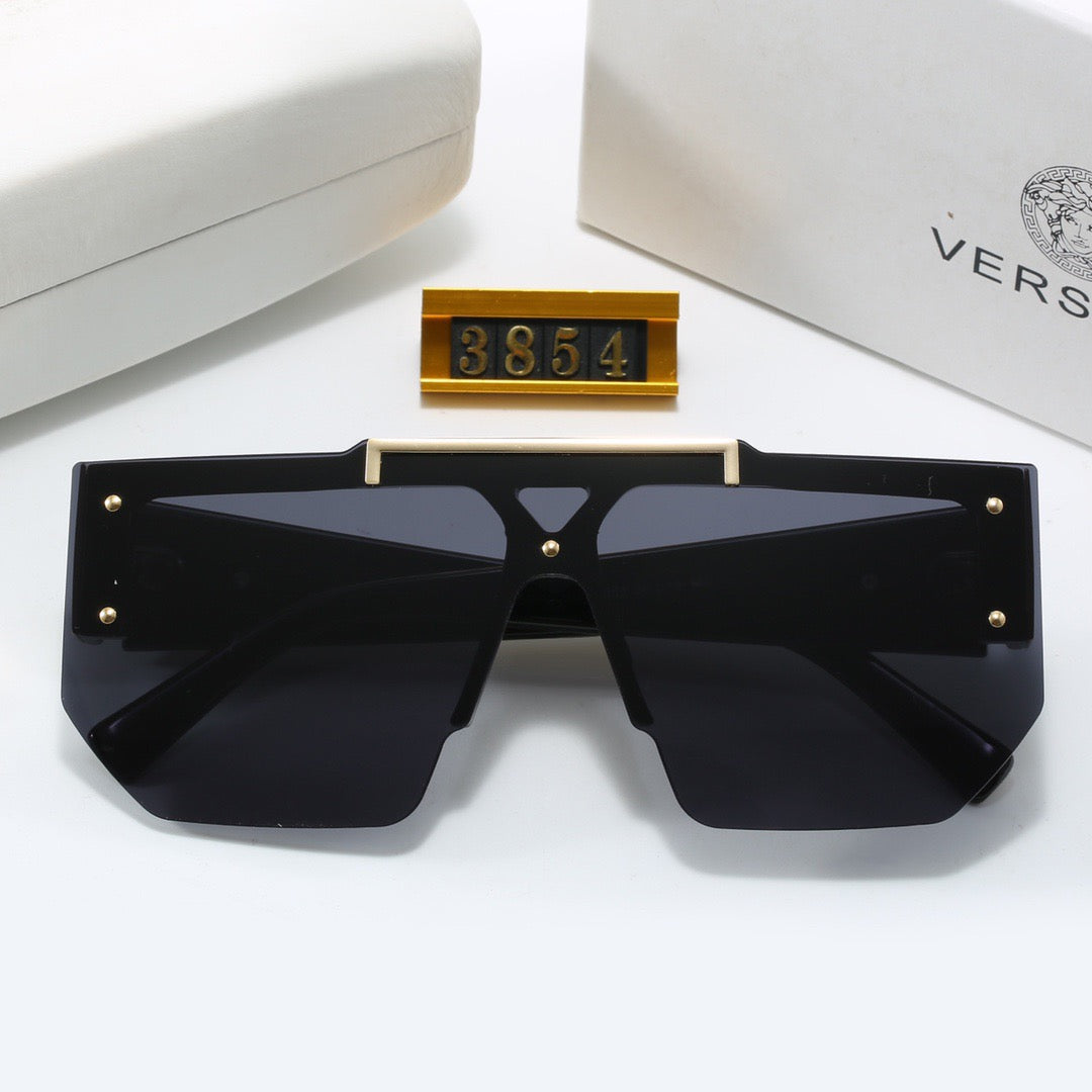 4-color fashionable VE letter sunglasses