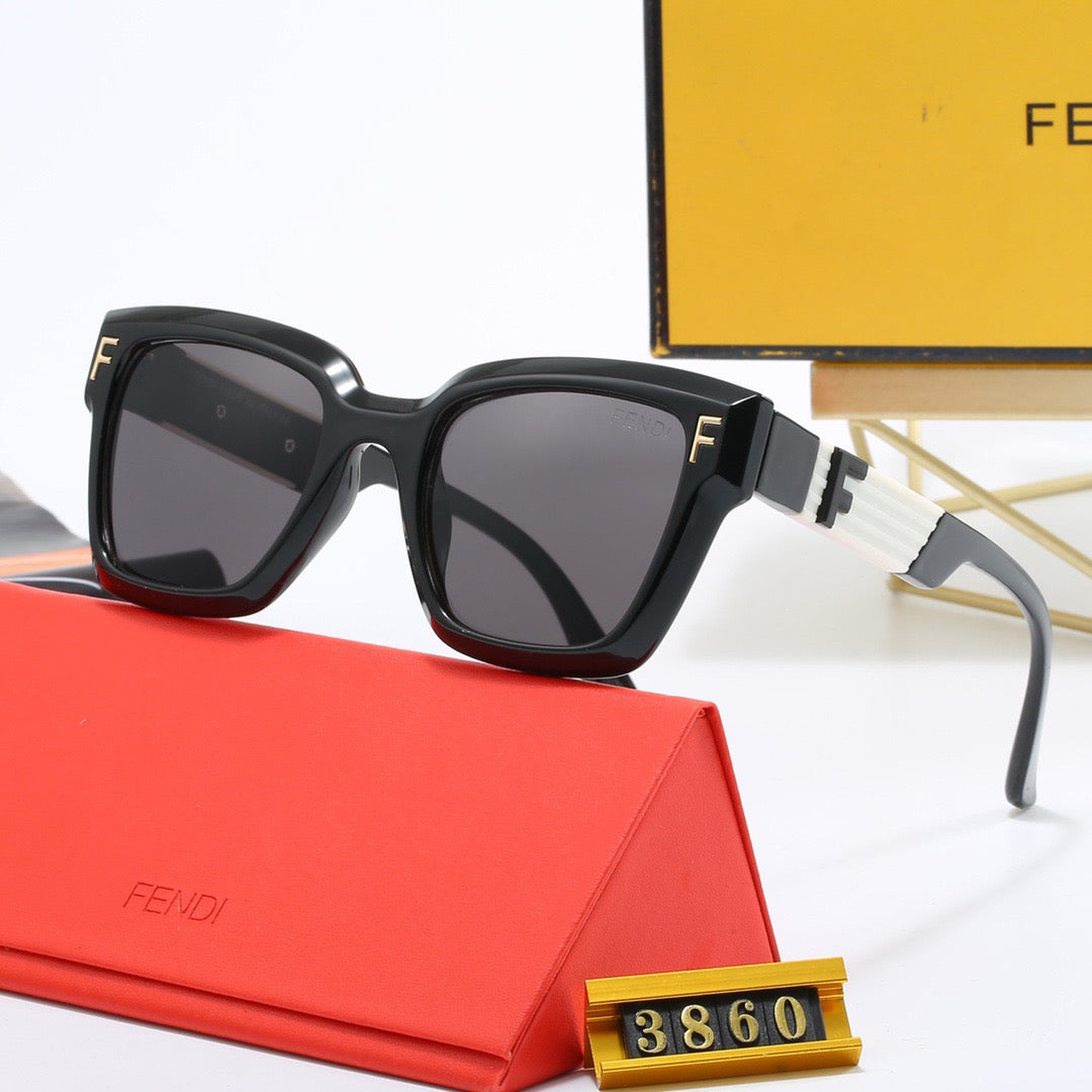 5-color fashionable FF letter sunglasses