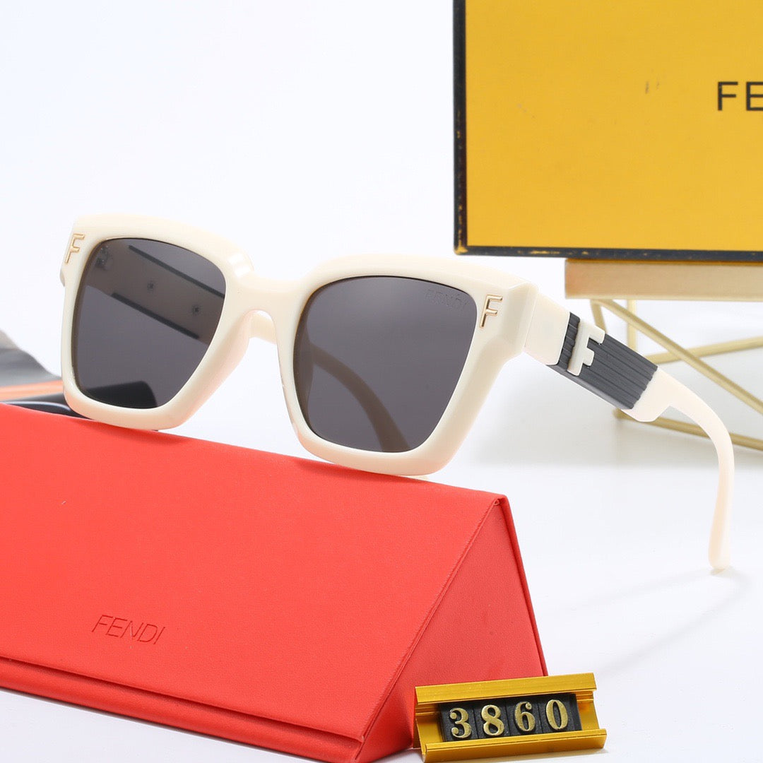 5-color fashionable FF letter sunglasses