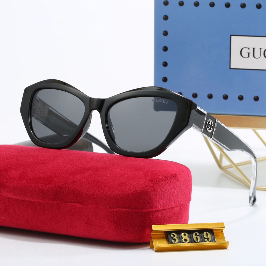 5-color fashionable GG letter sunglasses