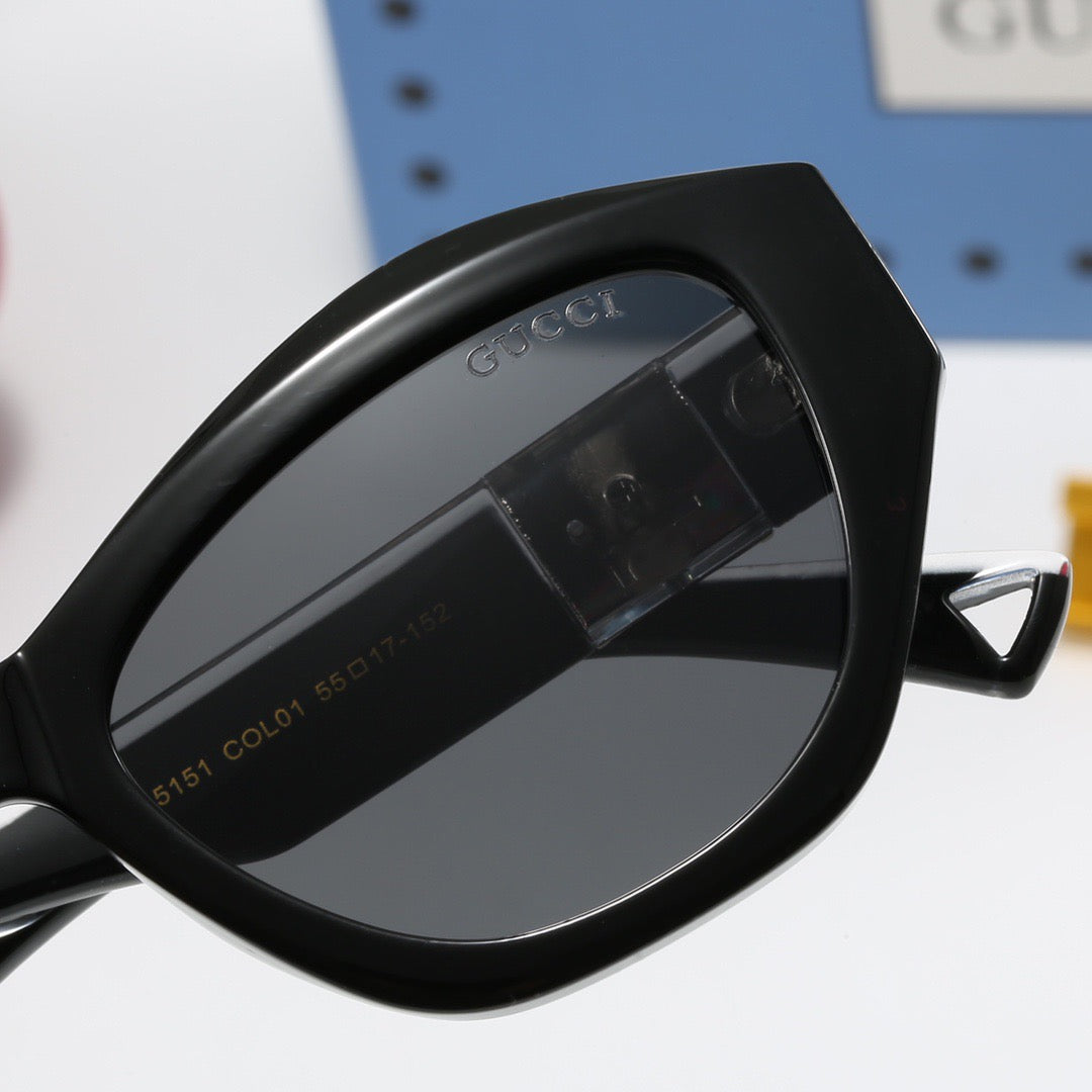 5-color fashionable GG letter sunglasses