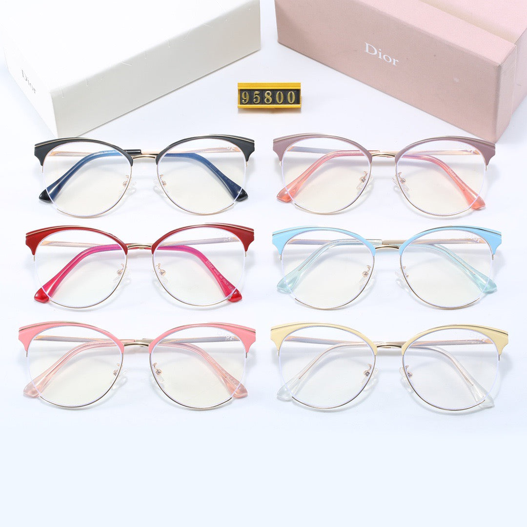 6-color fashionable CD letter sunglasses