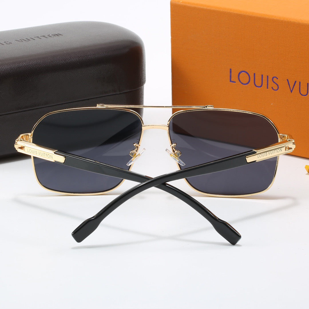 5-color fashionable four-leaf clover letter sunglasses