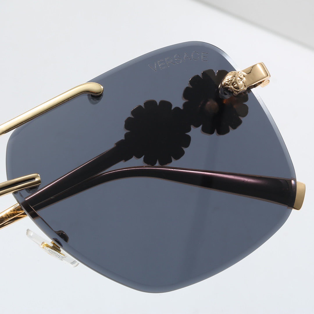 6-color fashionable VE letter sunglasses