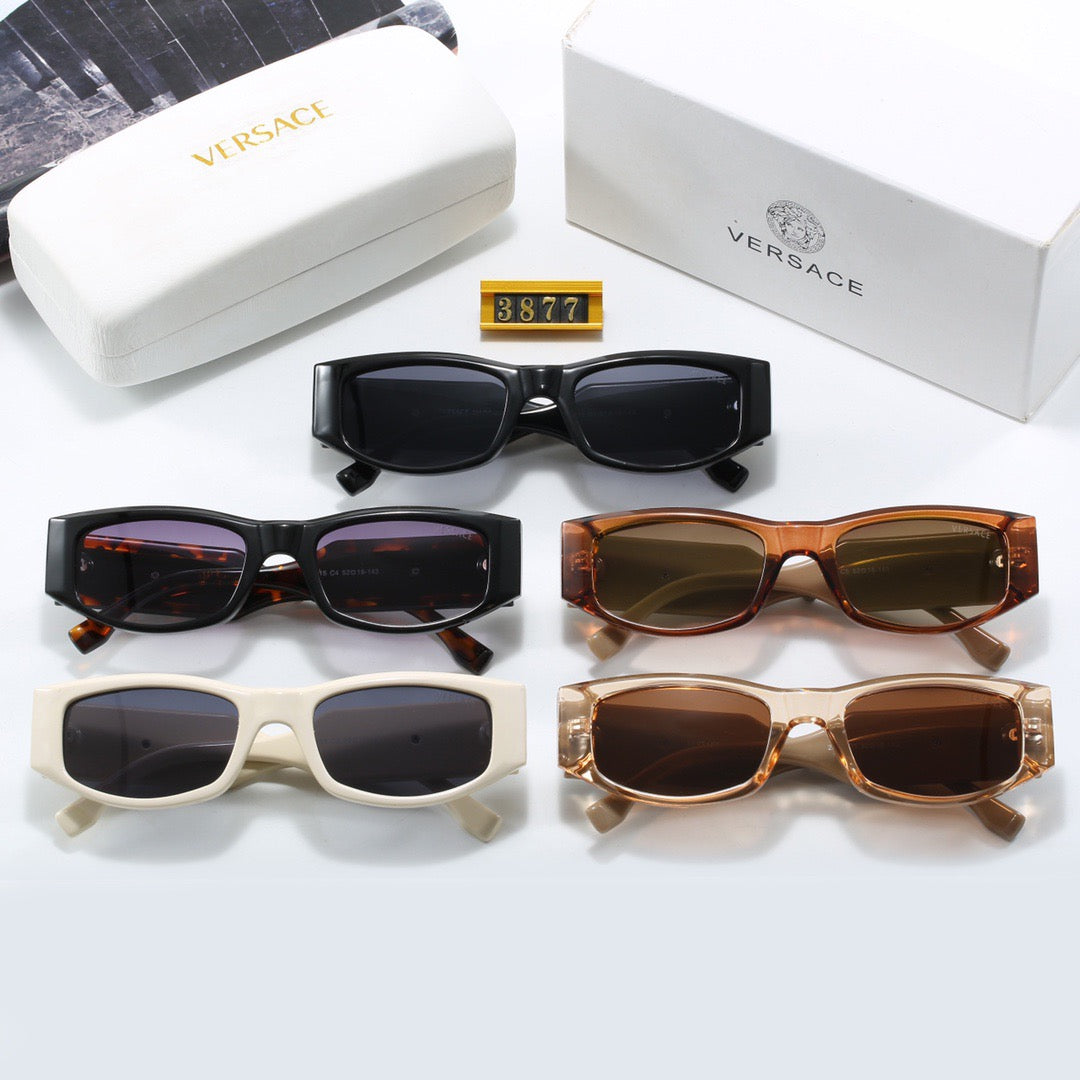 5-color fashionable VE letter sunglasses