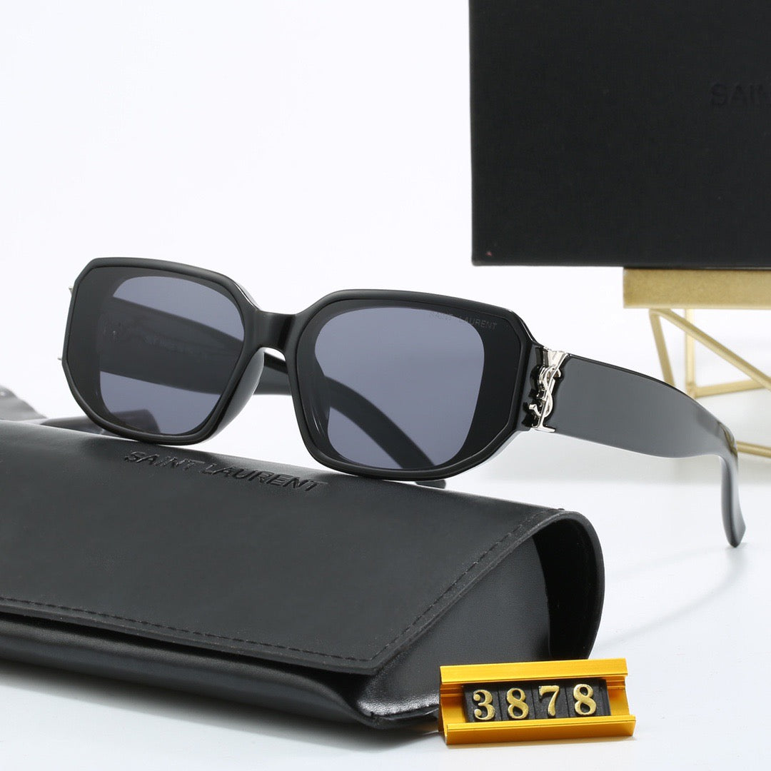 5-color fashionable YSL letter sunglasses