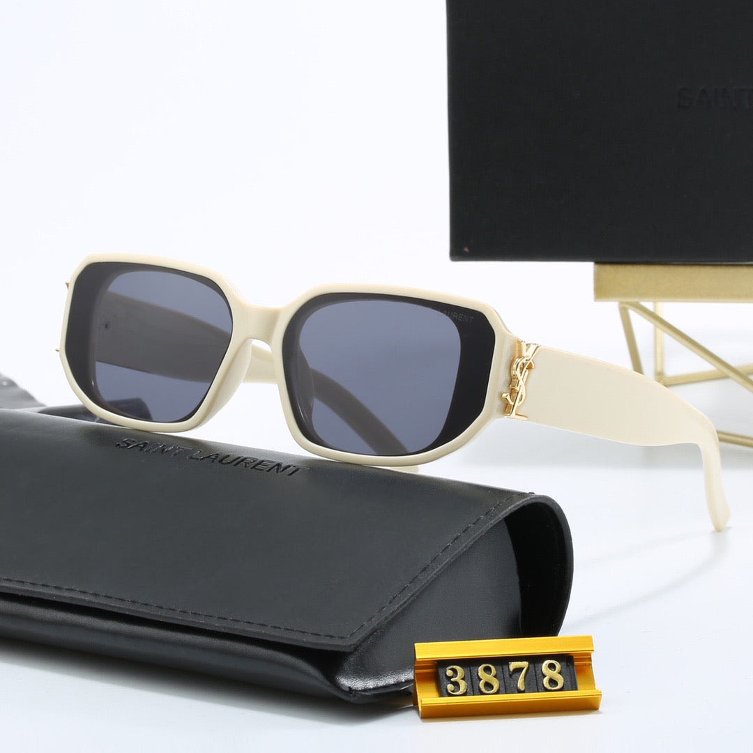 5-color fashionable YSL letter sunglasses