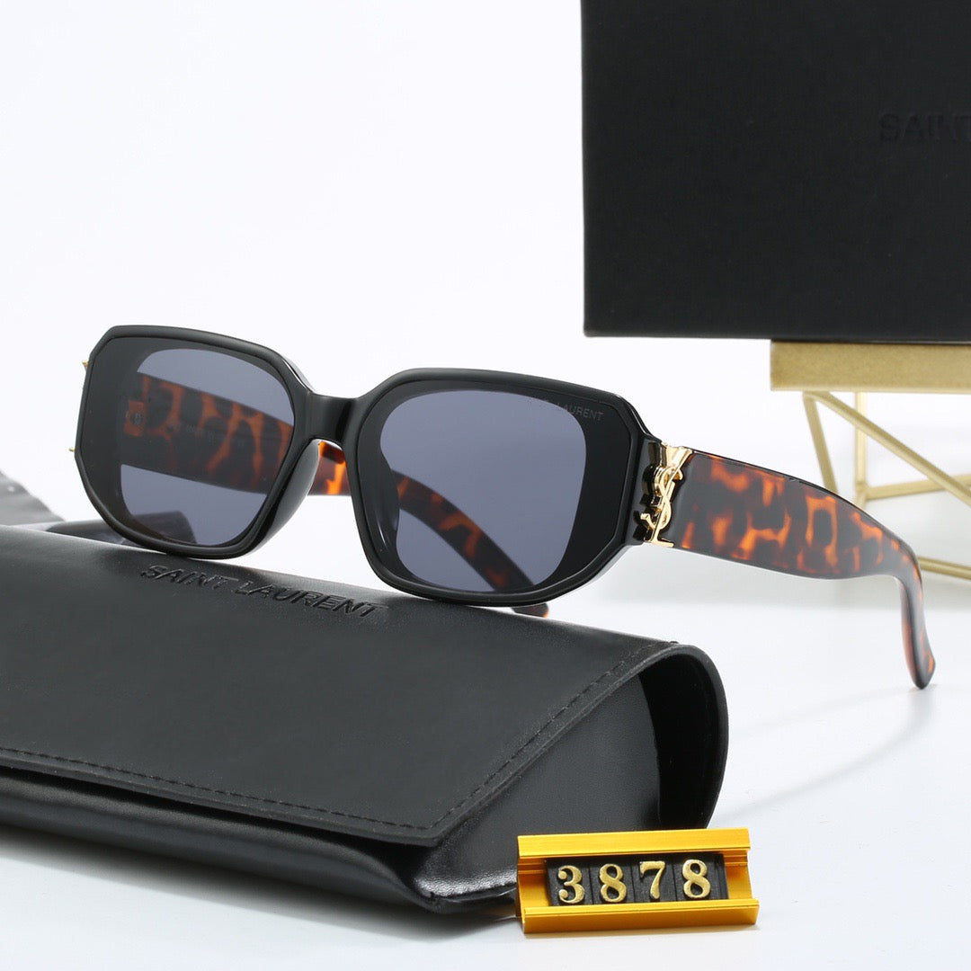 5-color fashionable YSL letter sunglasses