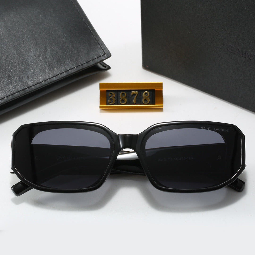 5-color fashionable YSL letter sunglasses