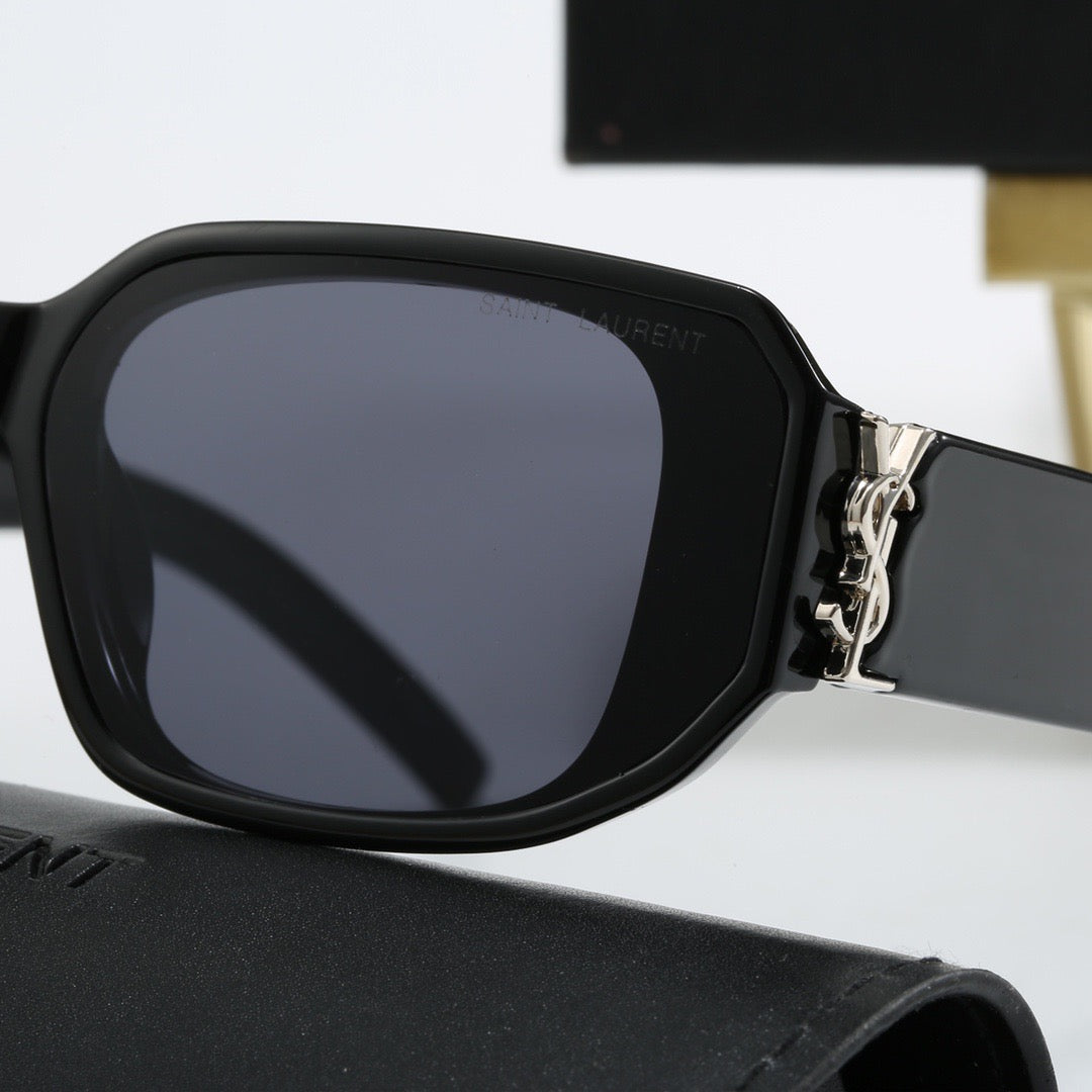 5-color fashionable YSL letter sunglasses