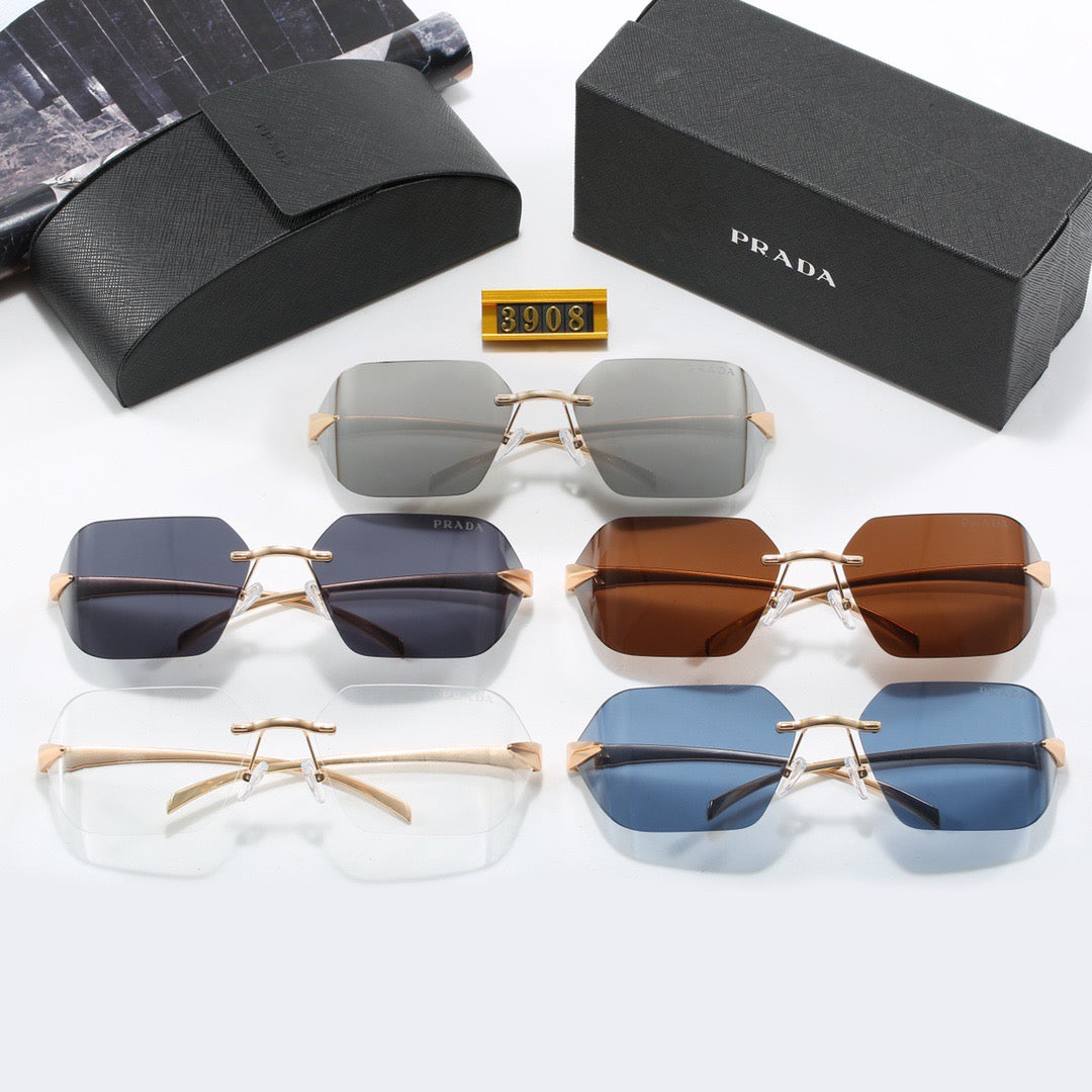 5-color fashionable PA letter sunglasses