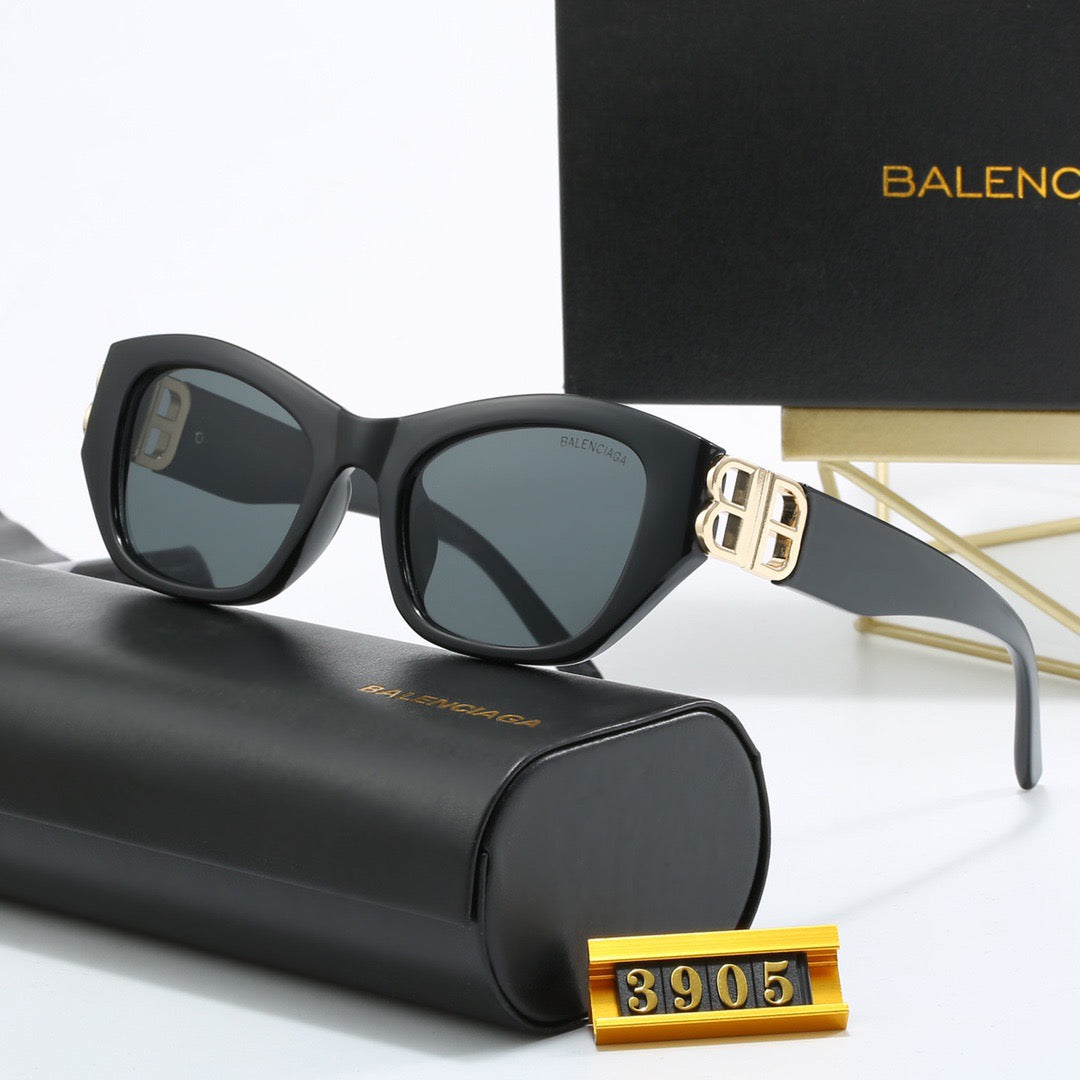 5-color fashionable BA letter sunglasses