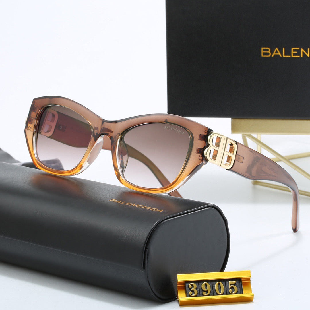 5-color fashionable BA letter sunglasses