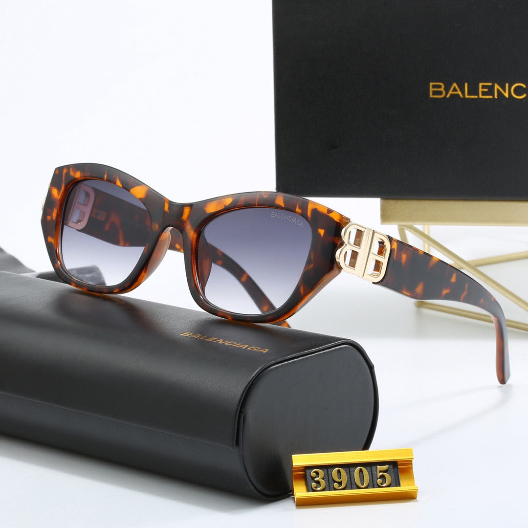 5-color fashionable BA letter sunglasses