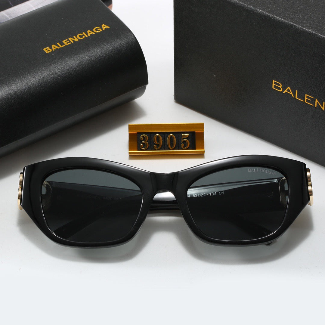 5-color fashionable BA letter sunglasses