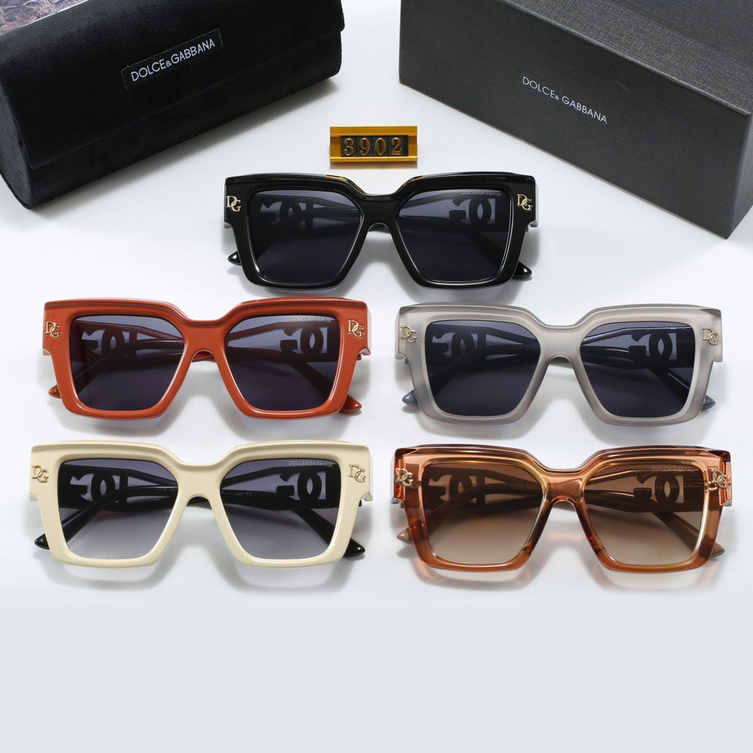 5-color fashionable DG letter sunglasses