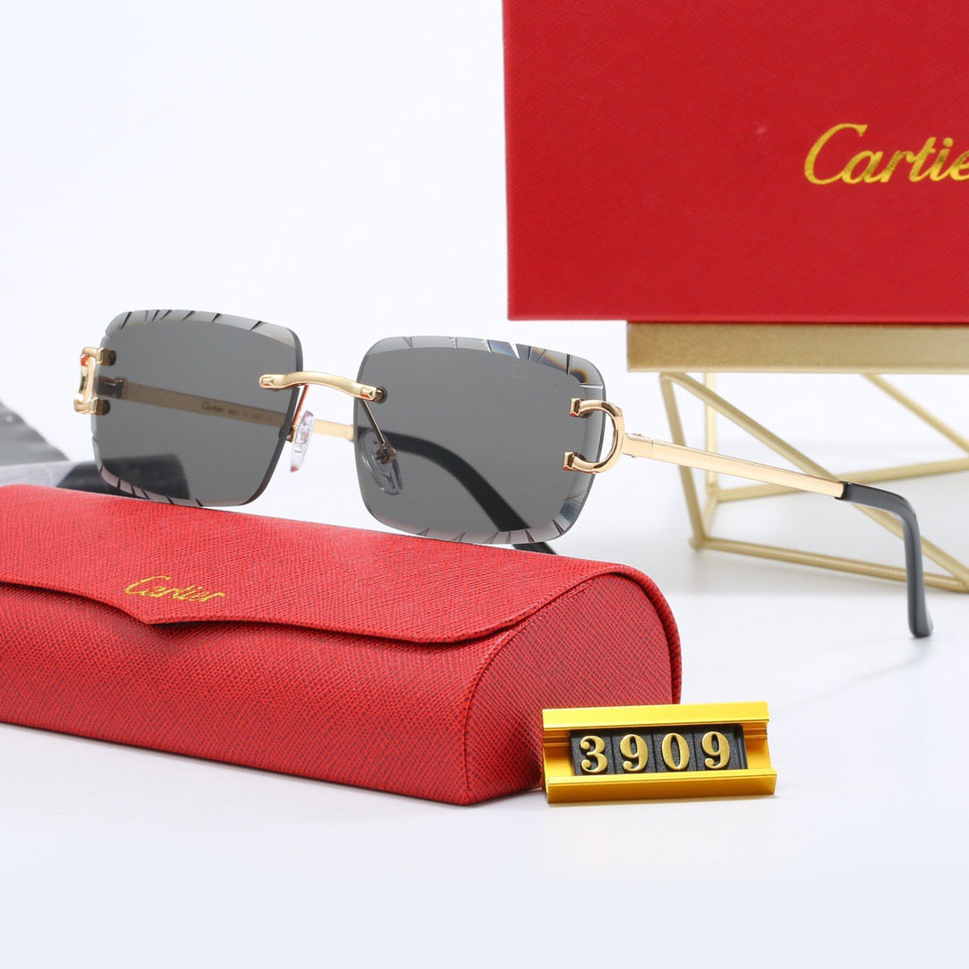 5-color fashionable CA letter sunglasses