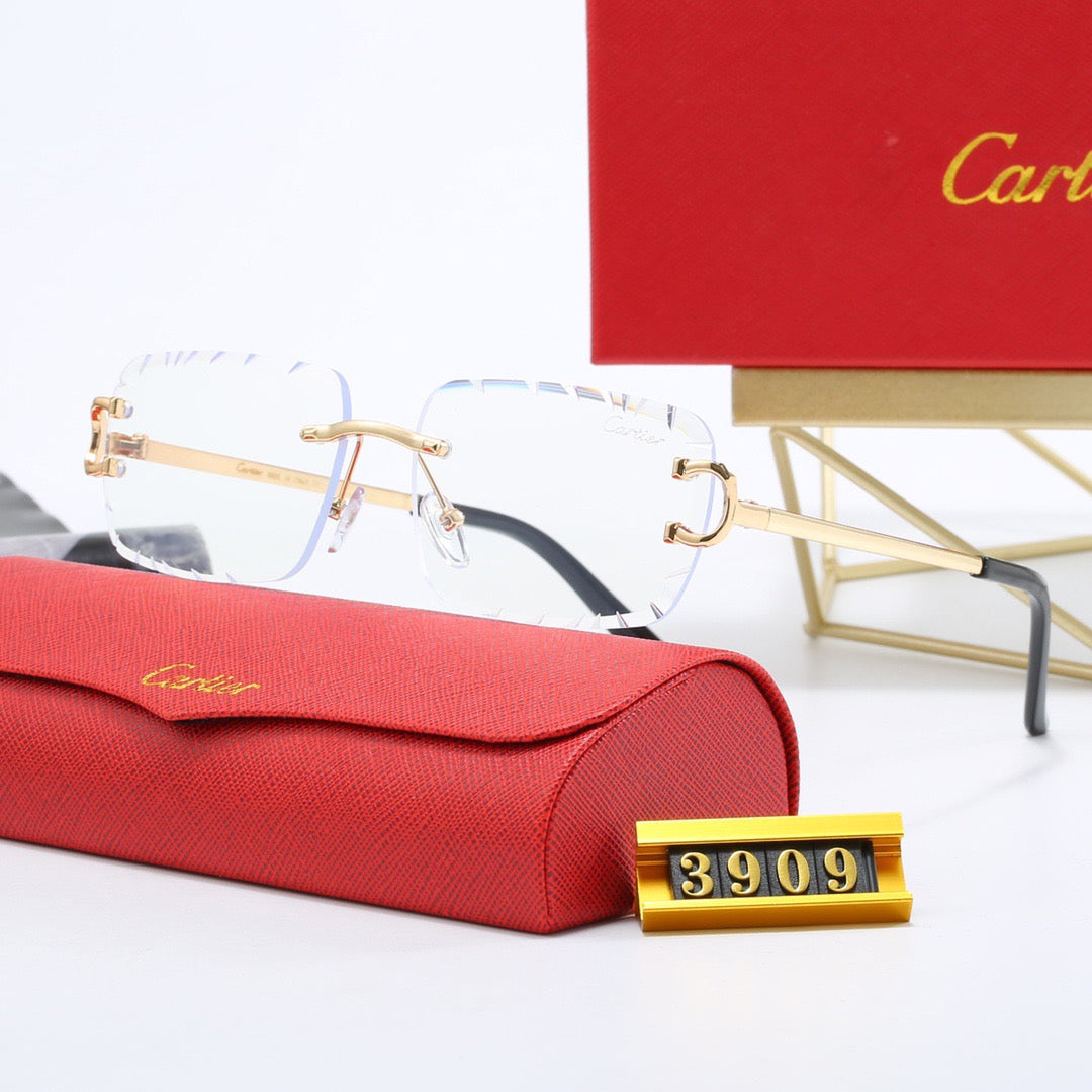 5-color fashionable CA letter sunglasses