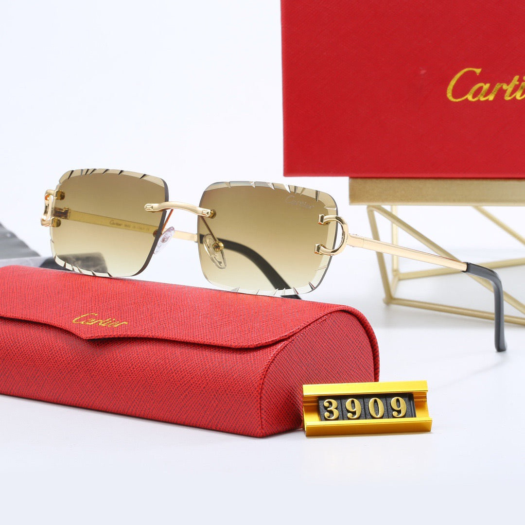 5-color fashionable CA letter sunglasses