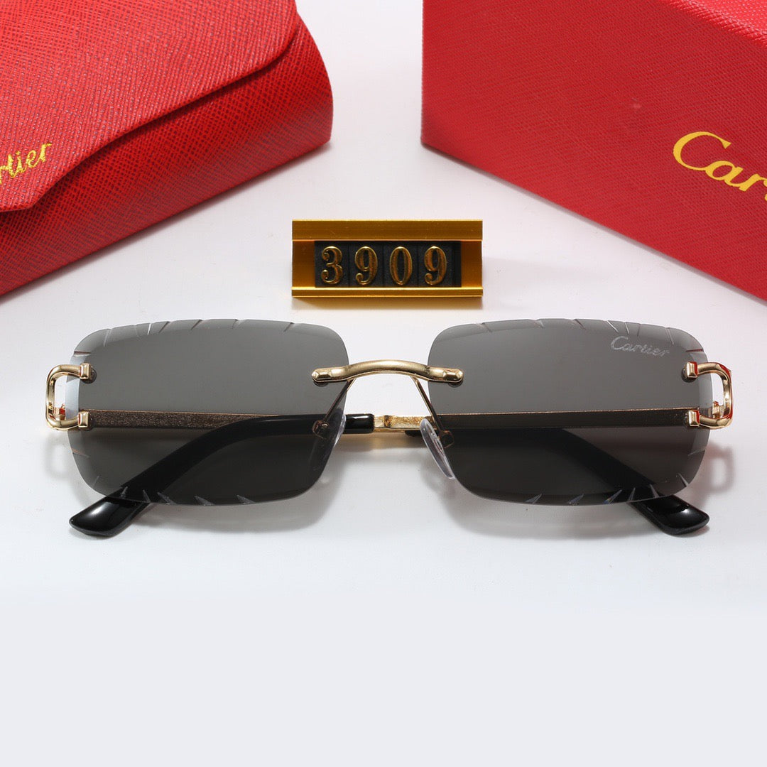 5-color fashionable CA letter sunglasses