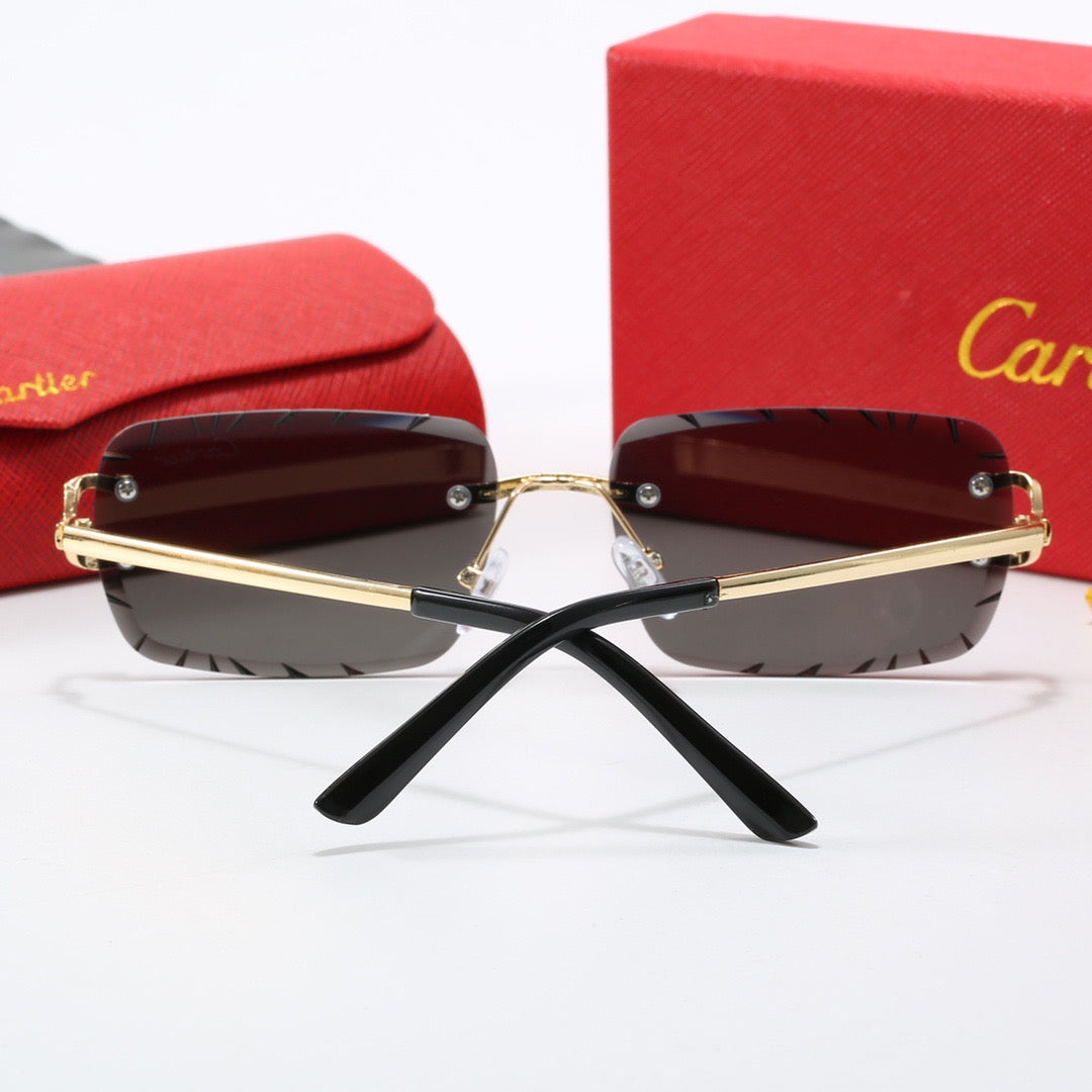 5-color fashionable CA letter sunglasses