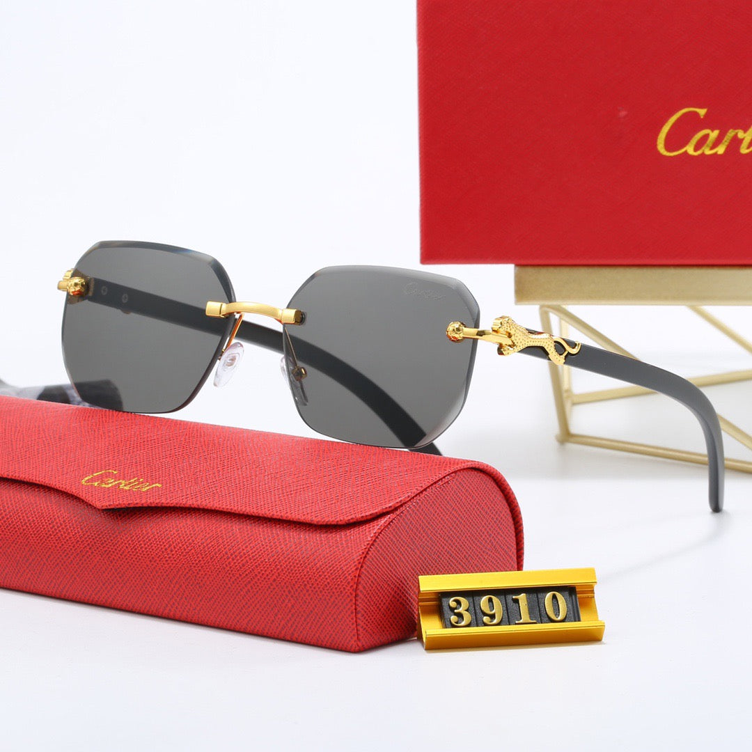 5-color fashionable CA letter sunglasses