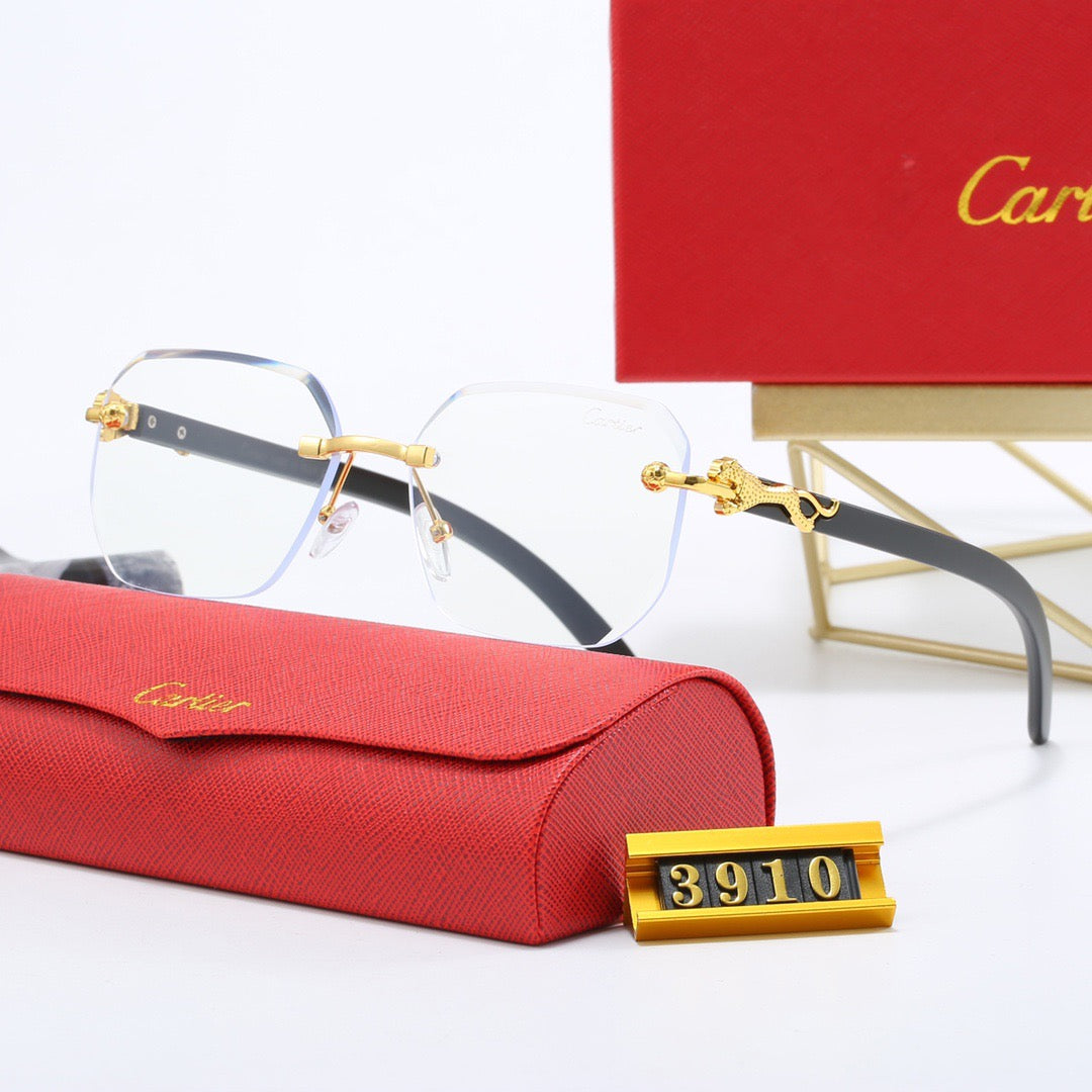 5-color fashionable CA letter sunglasses