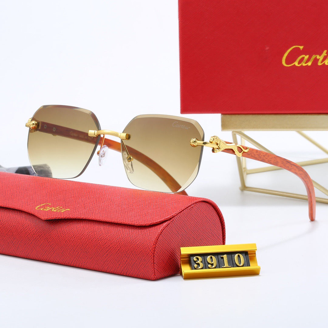 5-color fashionable CA letter sunglasses