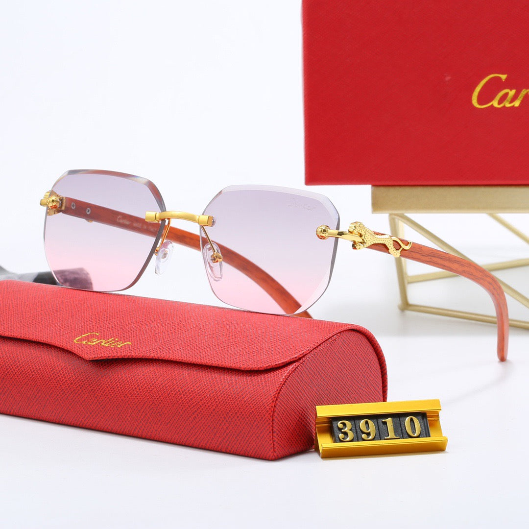 5-color fashionable CA letter sunglasses