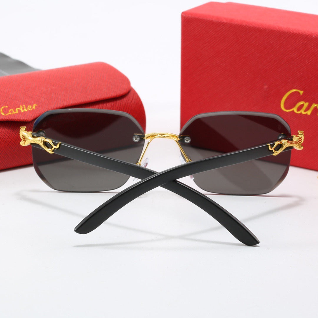 5-color fashionable CA letter sunglasses