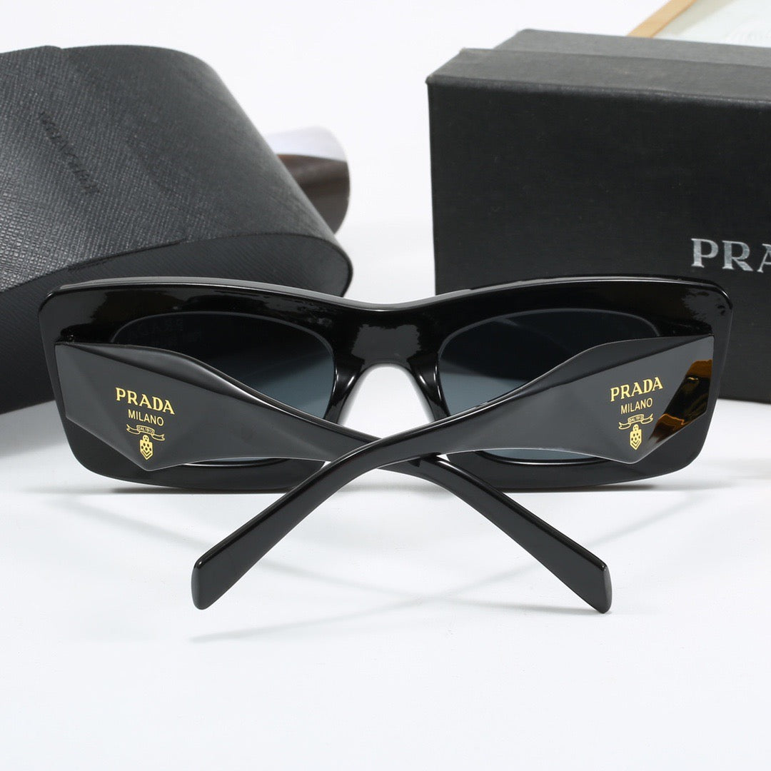 4-color fashionable PR letter temple sunglasses