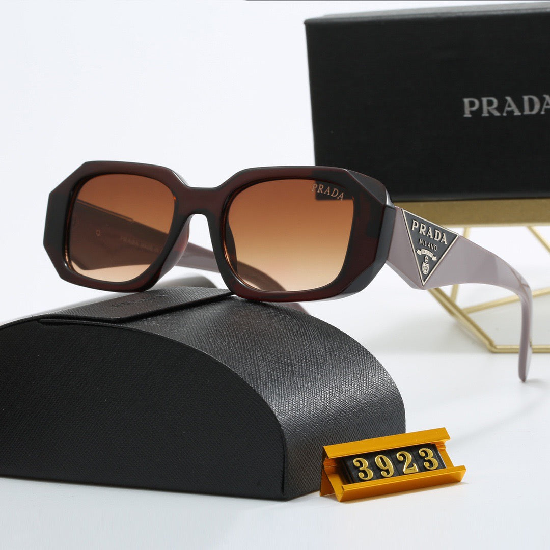 4-color fashionable PA letter temple sunglasses