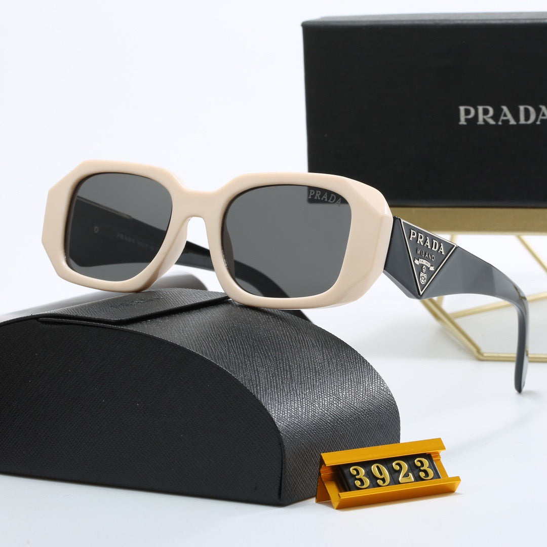 4-color fashionable PA letter temple sunglasses