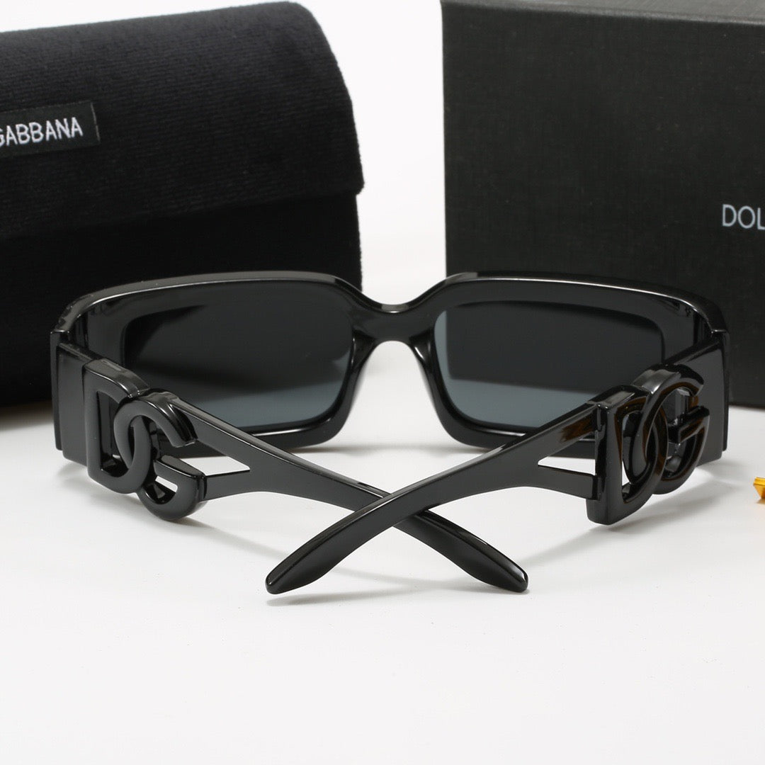 5-color fashion DG letter temple sunglasses