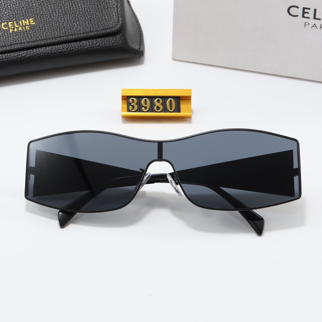 5-color luxury CE letter printed frame sunglasses