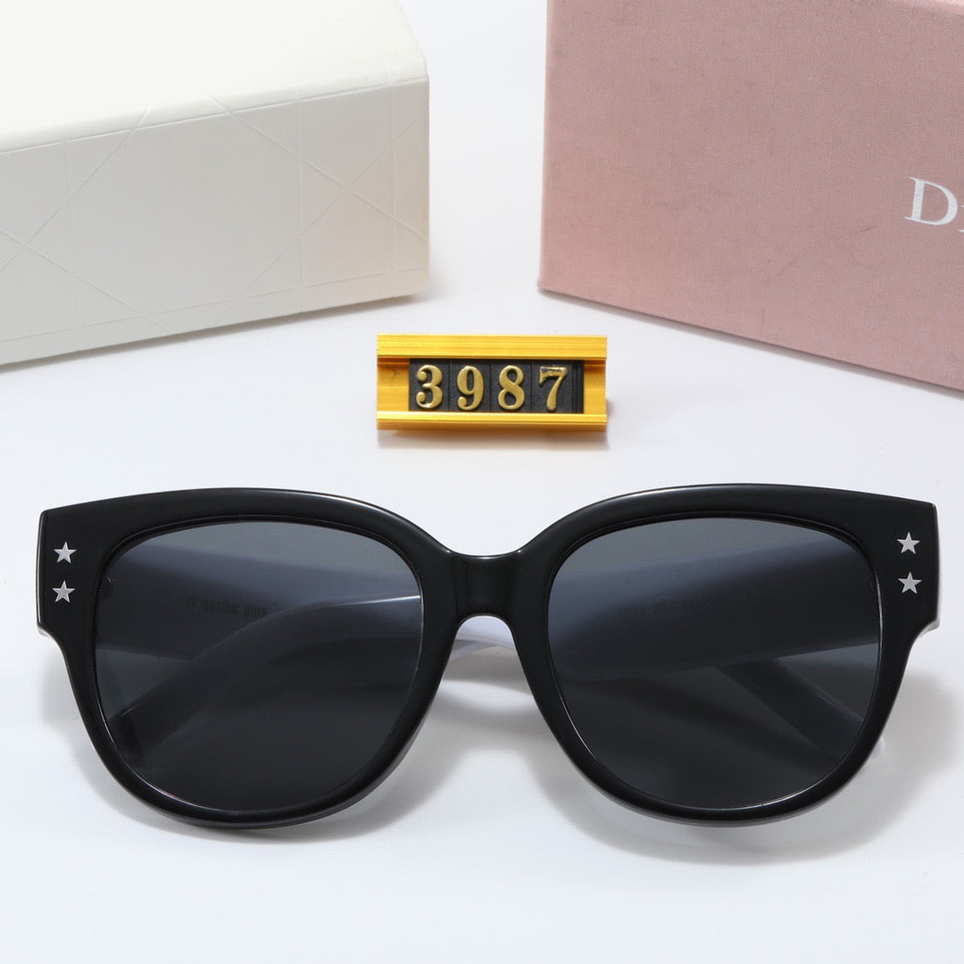 4-color fashionable CD polarized sunglasses