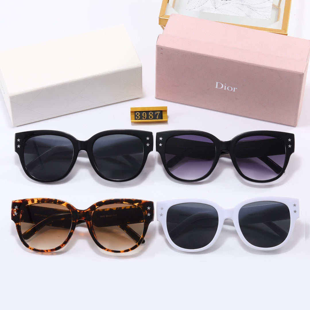 4-color fashionable CD polarized sunglasses