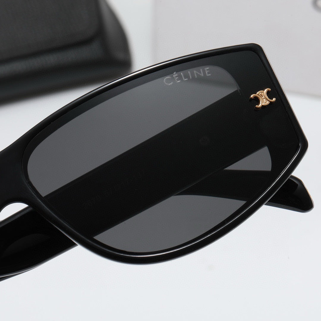 5-color fashionable CEL letter polarized sunglasses