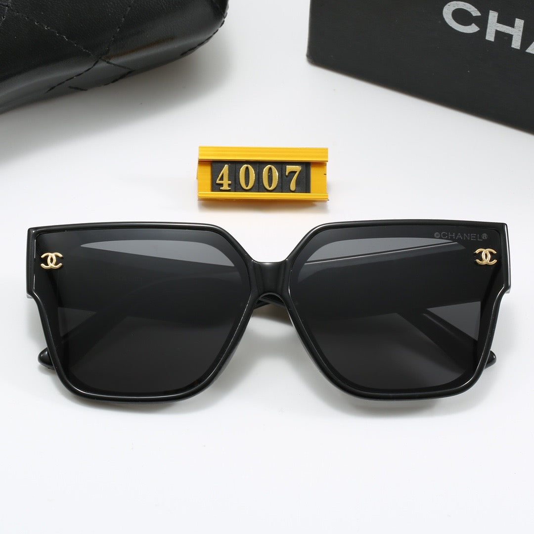 4-color fashionable CC letter polarized sunglasses