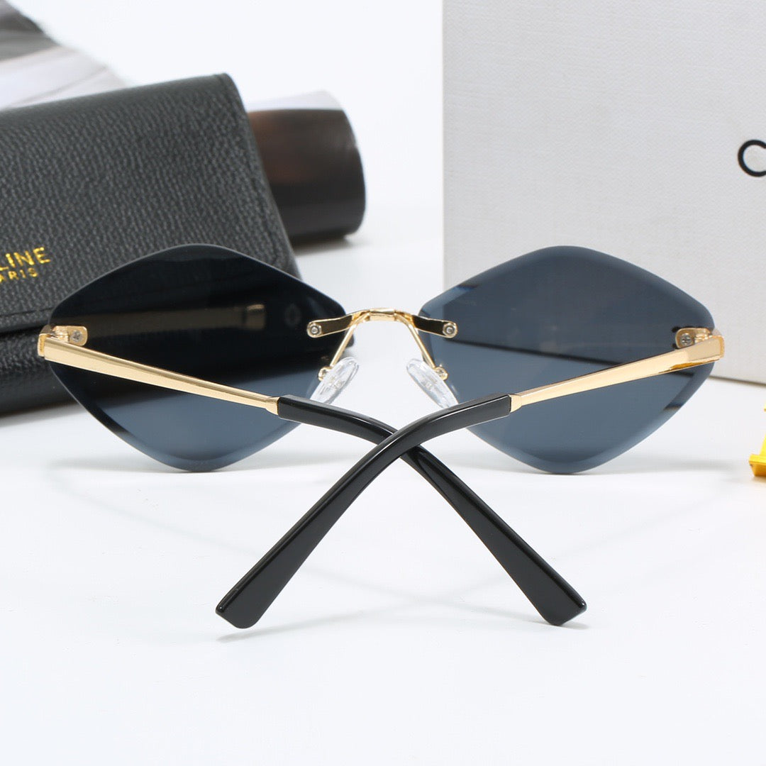 5-color fashionable CEL letter polarized sunglasses