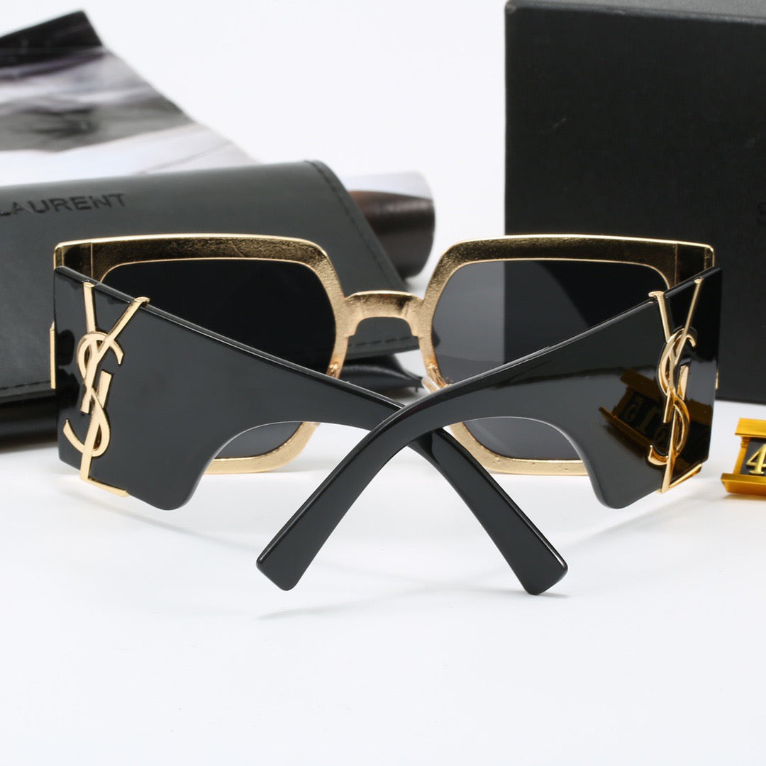 4-color fashionable new YS letter sunglasses