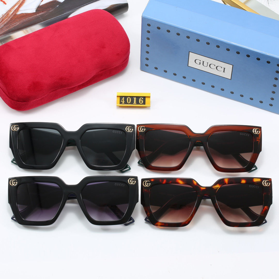 4-color fashionable new GG letter sunglasses