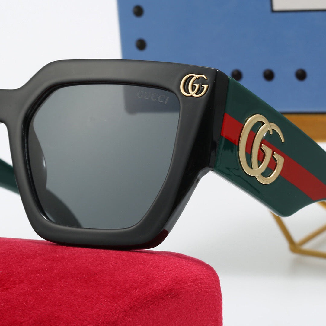 4-color fashionable new GG letter sunglasses