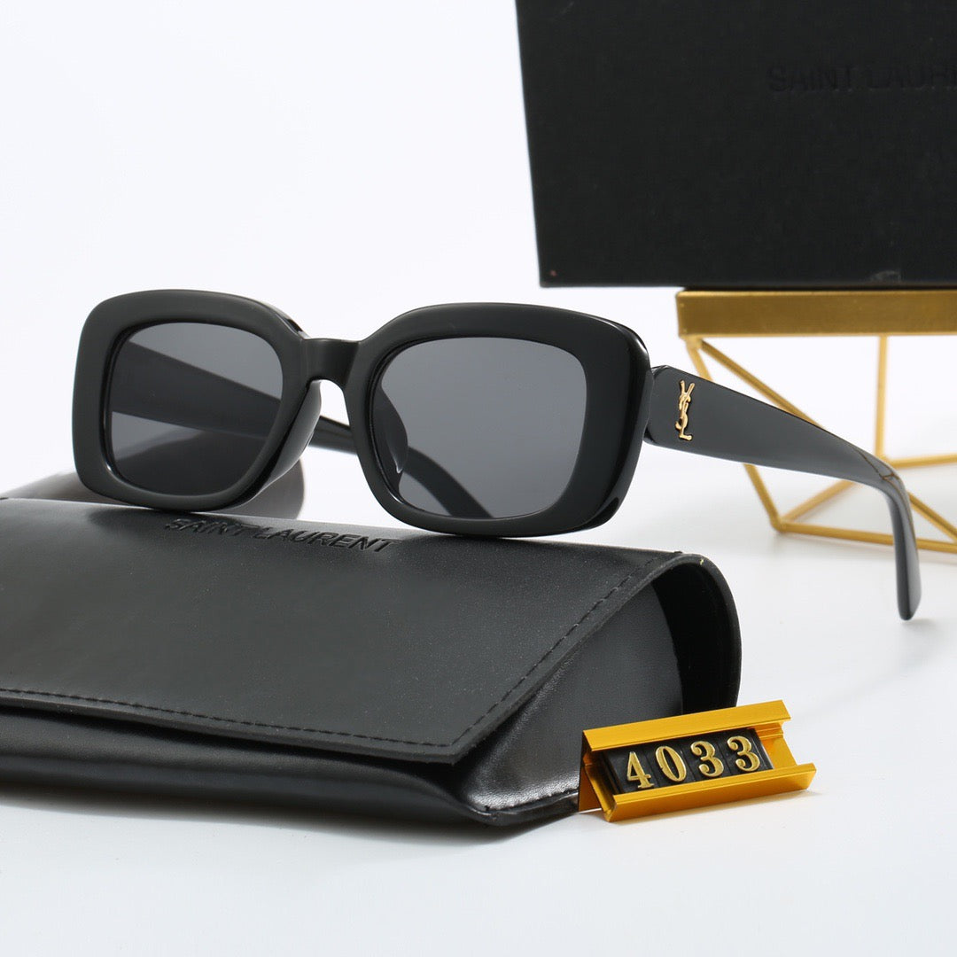 6-color fashionable new YSL letter sunglasses