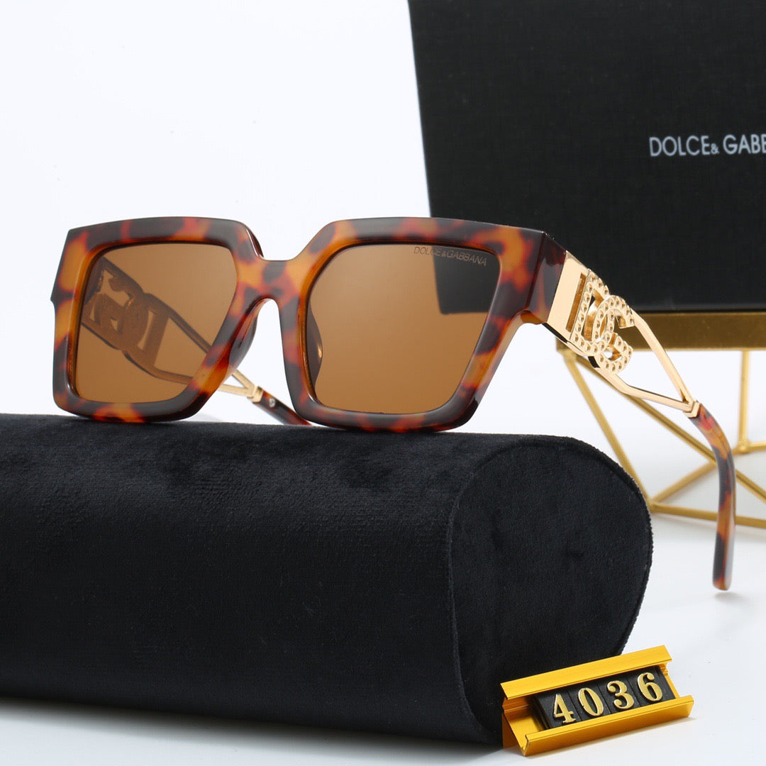 4-color fashionable new DG letter sunglasses