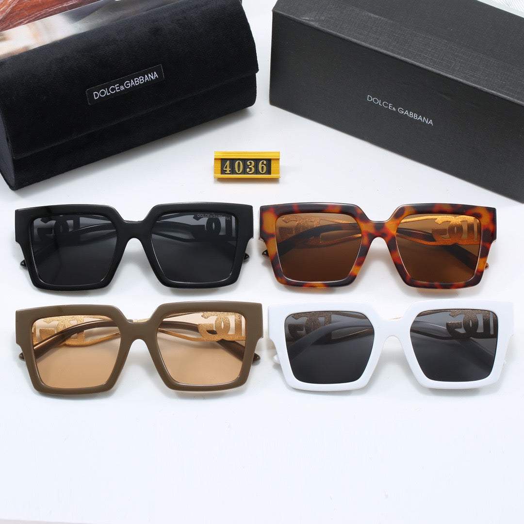 4-color fashionable new DG letter sunglasses