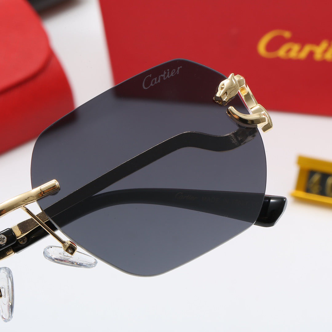 5-color fashionable new CAR letter sunglasses