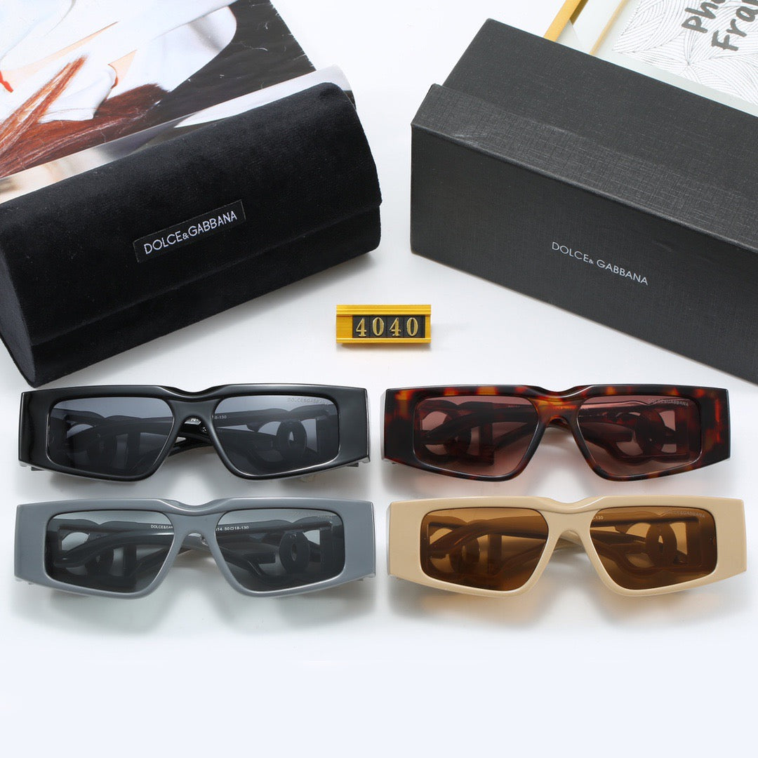 4-color fashionable new DG letter sunglasses