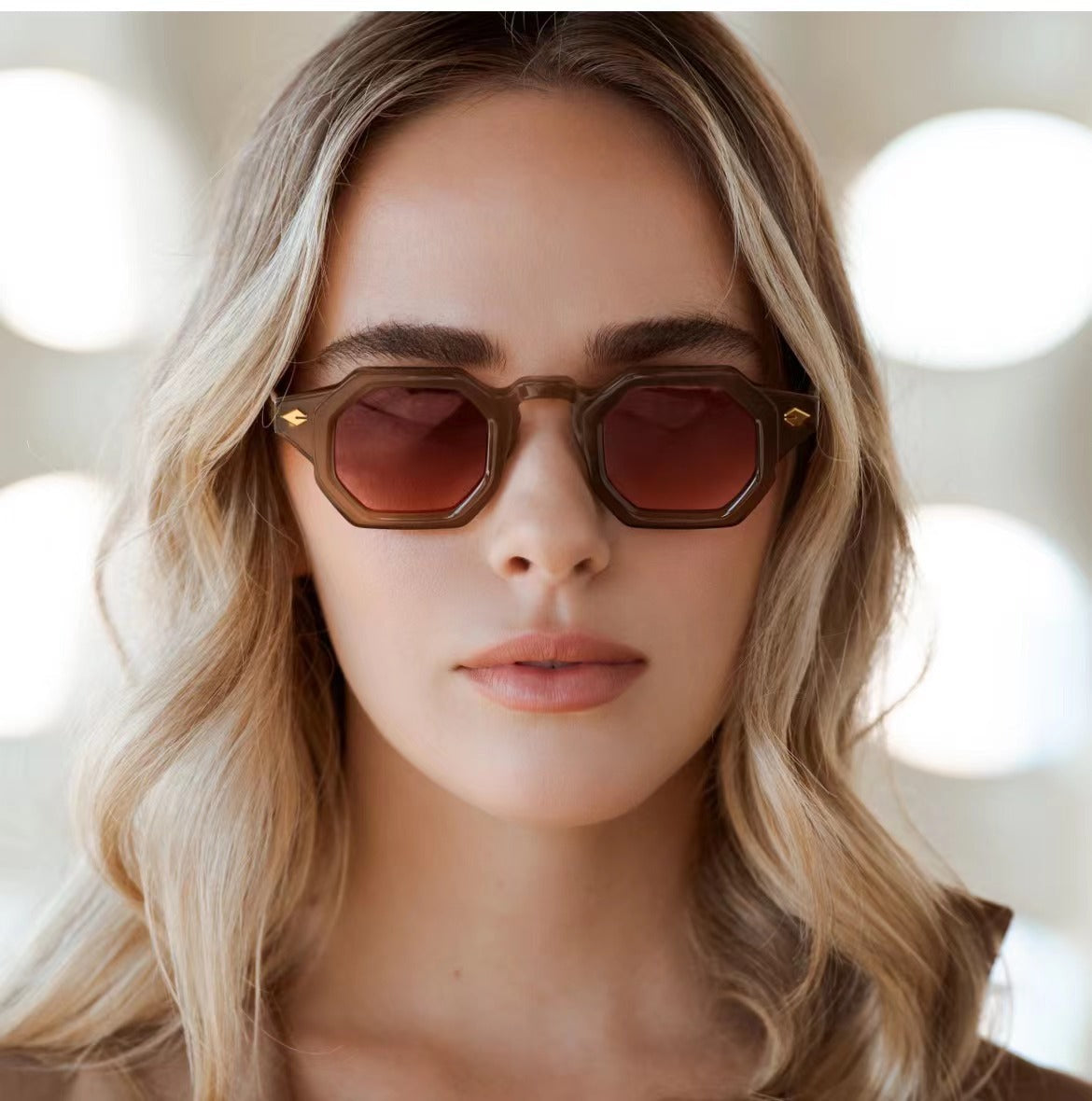 Sunglasses Retro Grianghraf Sráid Trendy Le Charm Nua-Aimseartha